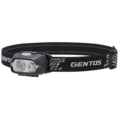 GENTOS(ジェントス) LED ヘッドライト USB充電式 明るさ270ルーメン/実用点灯1.5...