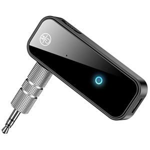 YaizK Bluetooth 5.0 トランスミッター & レシーバー ぶるーつーす 受信機+送信機 一台三役 ハンズフリー通話 家庭/テレビ｜free-store78