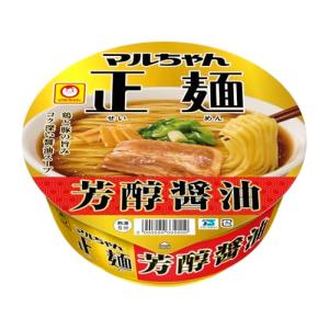 東洋水産 マルちゃん正麺 カップ 芳醇醤油 120g×12個入｜ 送料別