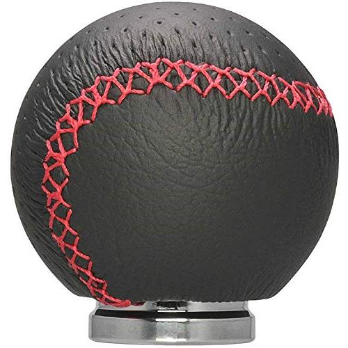 カーメイト 車用 シフトノブ レザーR 245 RAZO レッドステッチ RA128RE