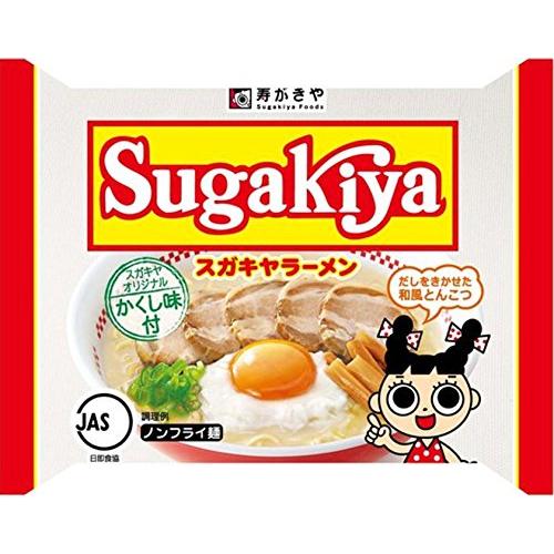 寿がきや 即席SUGAKIYAラーメン 111g×12個