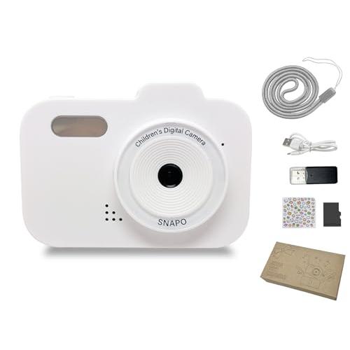 キッズカメラ トイカメラ SNAPO microSDカード32GB付 カードリーダー付 日本企画商品...