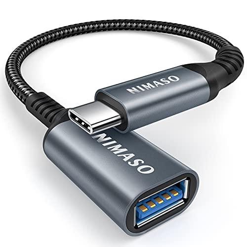 NIMASO USB C 変換 アダプタ (Type C - USB 3.0 メス) 20CM OT...