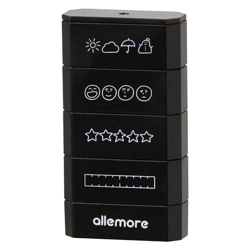 シャチハタ 連結 スタンプ nototo join デイリーログ ブラック PEL-JA2/H