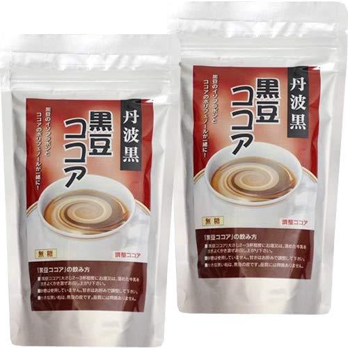 丹波豆福堂 黒豆ココア 160g×2個