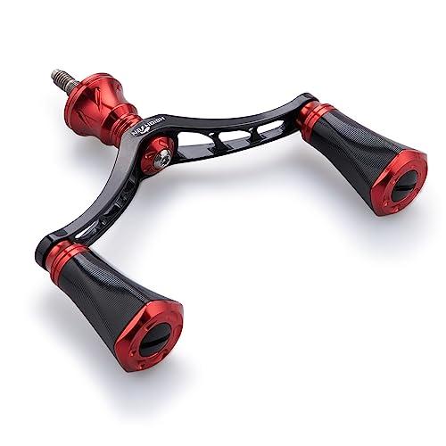 HEIGHTEN 80mm リール ハンドル 20mm ノブ 搭載 シマノ ダイワ 通用 スピニング...
