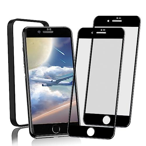 アンチグレア iPhone se2 se3 ガラスフィルム ガイド枠付き アイフォンse3/se2 ...