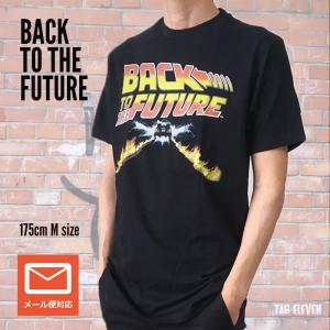 映画 バックトゥーザフューチャー ネオン Tシャツ Universal Studios
