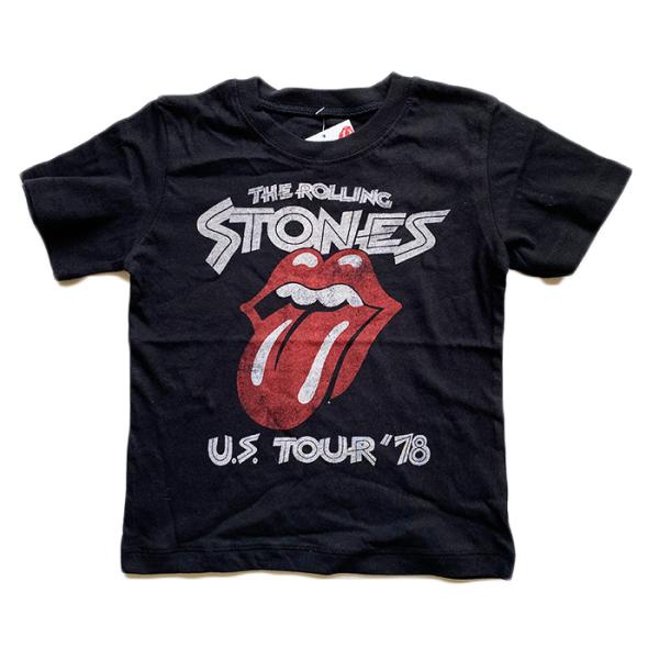 Rolling Stones ローリング・ストーンズ 1978 ロゴ キッズTシャツ 子供服 Tシャ...