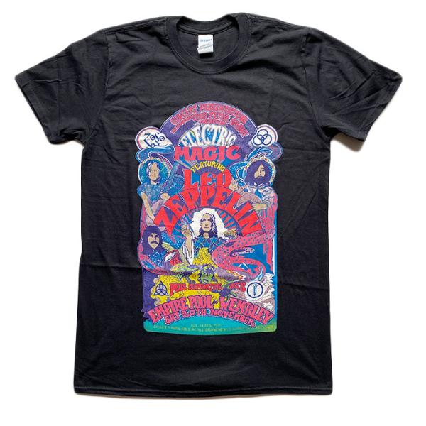 Led Zeppelin レッド・ツェッペリン Tシャツ ELECTRIC MAGIC カラー 70...