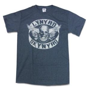 LYNYRD SKYNYRD SKULL LOGO" スカルロゴ メンズ バンドTシャツ ロックTシャツTシャツ｜free-style