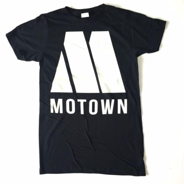 MOTOWN RECORDS "ロゴ " ブラック Tシャツ