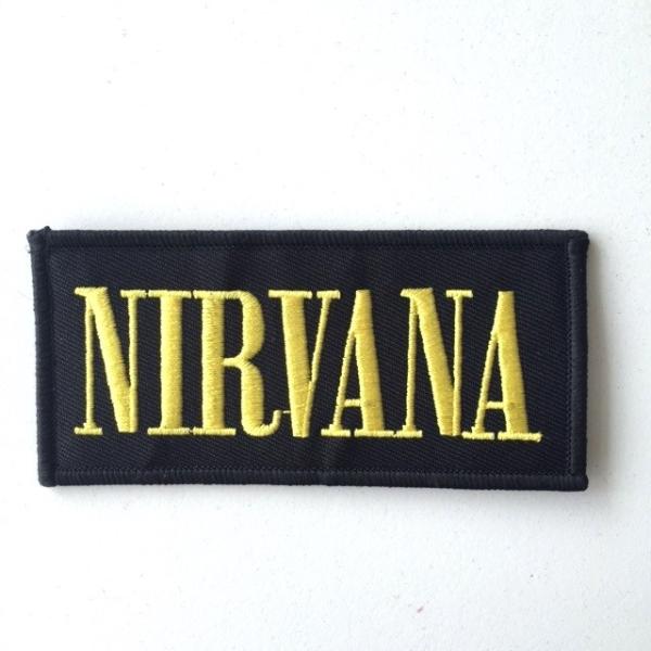 NIRVANA ニルヴァーナ ロックワッペン　バンドワッペン ゆうパケット 送料無料