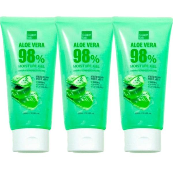 【3個セット】正規品/国内発送 Sugarlab ALOE VERA 98% MOISTURE GE...