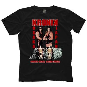 元全日本プロレス世界タッグ王者 クロニック（ブライアン・アダムス＆ブライアン・クラーク） Tシャツ「KroniK Japan Tシャツ」アメリカ直輸入プロレスTシャツ｜freebirds