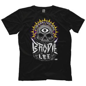 AEW ダーク・オーダー Tシャツ「BRODIE LEE ブロディ・リー（THE DARK ORDER)  Bearded Skull Tシャツ」AEW 直輸入Tシャツ《日本未発売品》｜freebirds