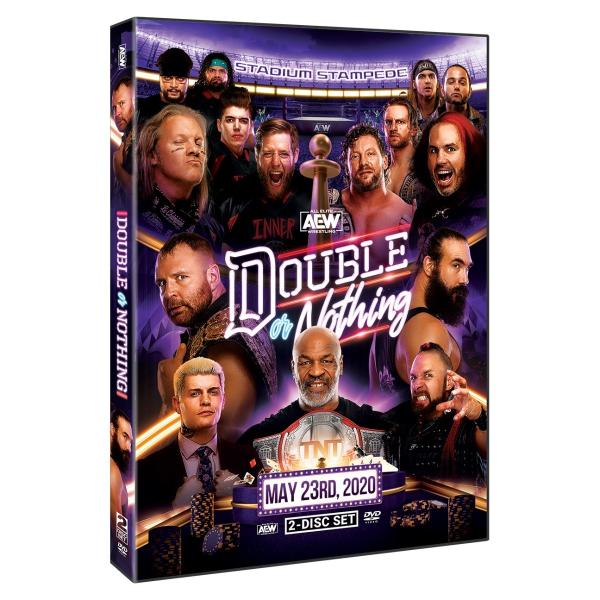 AEW 輸入盤DVD「Double Or Nothing ダブル・オア・ナッシング 2020《2枚組...