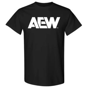 AEW ロゴ Tシャツ「AEW Logo（White）Tシャツ」 日本国内未発売 アメリカ直輸入Tシャツ｜freebirds