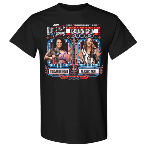 AEW プロレス Tシャツ（アメリカ直輸入）AEW特番『Double Or Nothing 2024...