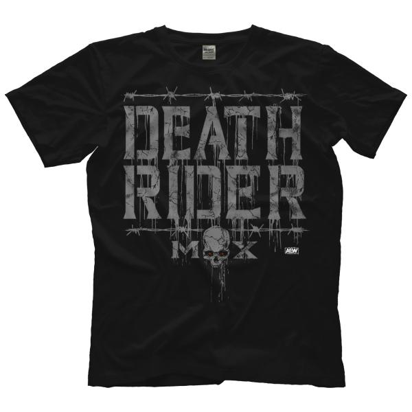 &quot;Death Rider&quot; ジョン・モクスリー AEW プロレス Tシャツ「AEW JON MOXL...