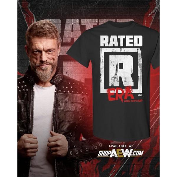 AEW アダム・コープランド（元WWE エッジ）Tシャツ「AEW ADAM COPELAND Rat...
