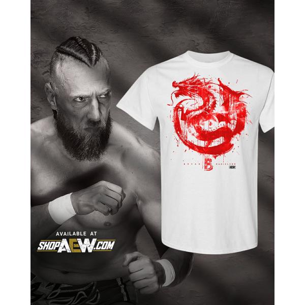 AEW ブライアン・ダニエルソン Tシャツ「AEW BRYAN DANIELSON Crimson ...