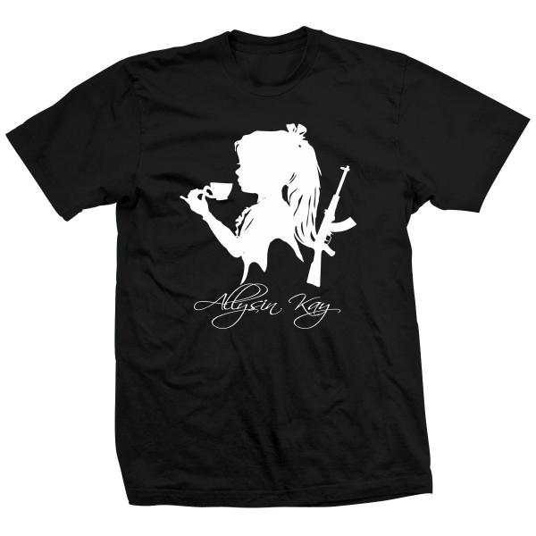 アリシン・ケイ Tシャツ「Allysin Kay AK47 Tシャツ」 米直輸入プロレスTシャツ