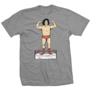 “大巨人” アンドレ・ザ・ジャイアント Tシャツ「ANDRE THE GIANT In Ring Tシャツ」米直輸入プロレスTシャツ｜freebirds