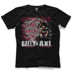 アクセル・ロットン＆ボールズ・マホーニー Tシャツ「Axl And Balls Tシャツ」ECW アメリカ直輸入プロレスTシャツ｜freebirds