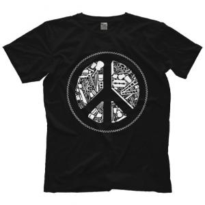 Peace ピース Tシャツ アメリカ直輸入プロレスTシャツ｜freebirds