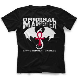 クリストファー・ダニエルズ Tシャツ「Christopher Daniels Main Eventer Tシャツ」【アメリカ直輸入 プロレスTシャツ 大きいサイズ（XXL 3XL 4XL）もあり】｜freebirds