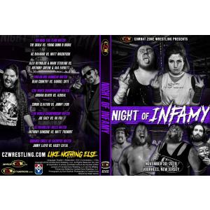 CZW DVD「Night Of Infamy 2019」（2019年11月30日ニュージ