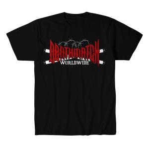 《現品特価》DEATHMATCH WORLDWIDE Tシャツ「D.M.W.W. Logo Tシャツ Imported from Deathmatch Worldwide」 米直輸入デスマッチTシャツ《日本未発売品》