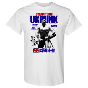 ダイナマイト・キッド Tシャツ「DYNAMITE KID 爆弾小僧 UK Punk Tシャツ」designed by ハードコアチョコレート（並行輸入品）｜freebirds