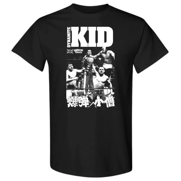 ダイナマイト・キッド Tシャツ「DYNAMITE KID 爆弾小僧 Japan Tour 1979-...
