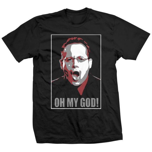 ジョーイ・スタイルズ（ECW実況アナウンサー） Tシャツ「Oh My God Face Tシャツ」ア...