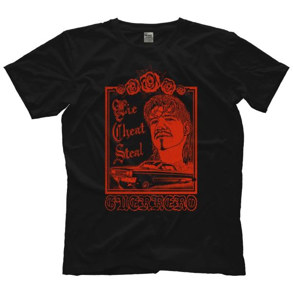 エディ・ゲレロ Tシャツ「&quot;Latino Heat&quot; EDDIE GUERRERO Lowrider...