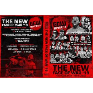 GCW DVD「The New Face Of War 新たなる戦争のカタチ」（2019年8月23日東京
