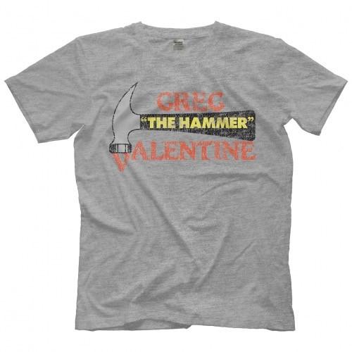 “ザ・ハンマー” グレッグ・バレンタイン Tシャツ「GREG VALENTINE Hammer Lo...