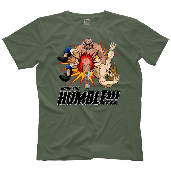 アイアン・シーク Tシャツ「THE IRON SHEIK Make You Humble! Tシャツ...