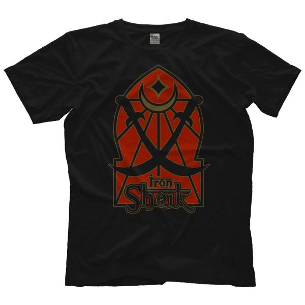 アイアン・シーク Tシャツ「THE IRON SHEIK Crossed Swords Tシャツ」ア...