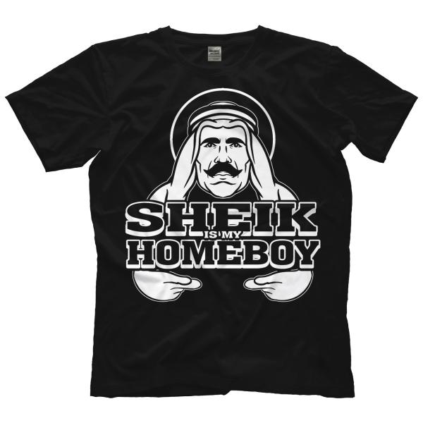 アイアン・シーク Tシャツ「THE IRON SHEIK Sheik Is My Homeboy T...