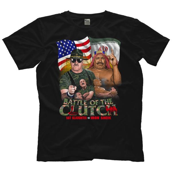 アイアン・シーク Tシャツ「SGT. SLAUGHTER VS. IRON SHIEK Battle...