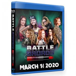 IWAミッドサウス ブルーレイ「Battle Broads 3」（2020年3月14日インディアナ州ジェファーソンビル）米直輸入盤プロレスBlu