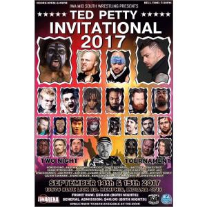 IWAミッドサウス DVD「Ted Petty Invitational 2017 Night 1