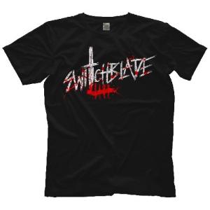 “スイッチブレード” ジェイ・ホワイト Tシャツ「"SWITCHBLADE" JAY WHITE Switchblade Scratch Tシャツ」米直輸入プロレスTシャツ｜freebirds