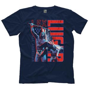レックス・ルガー Tシャツ「LEX LUGER Lex Luger Retro Tシャツ レックス・ルガー Tシャツ「LEX LUGER Lex Luger Retro Tシャツ