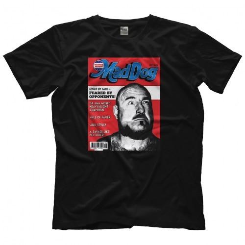 マッドドッグ・バション Tシャツ「MAD DOG VACHON Magazine Tシャツ」NWA ...