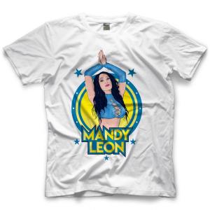 マンディ・レオン Tシャツ「Mandy Leon Pose Tシャツ」 【米直輸入（日本未発売） 大きいサイズ（XXL 3XL 4XL）もあり】｜freebirds