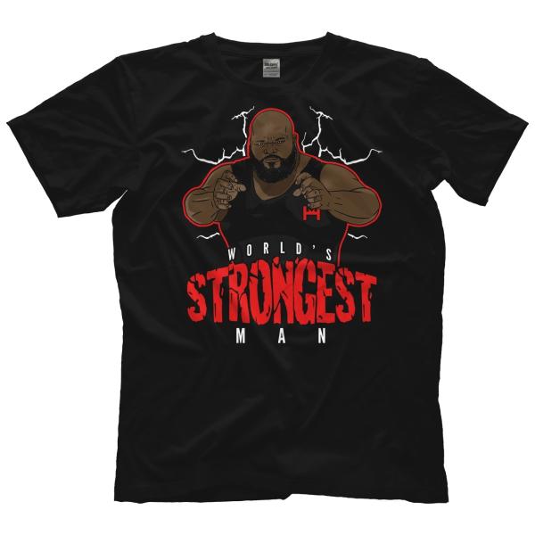 ”世界最強の男” マーク・ヘンリー Tシャツ「&quot;The World&apos;s Strongest Man&quot;...